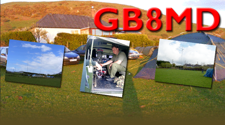 GB8MD MArconi Day in North Wales with TDARS April 2022